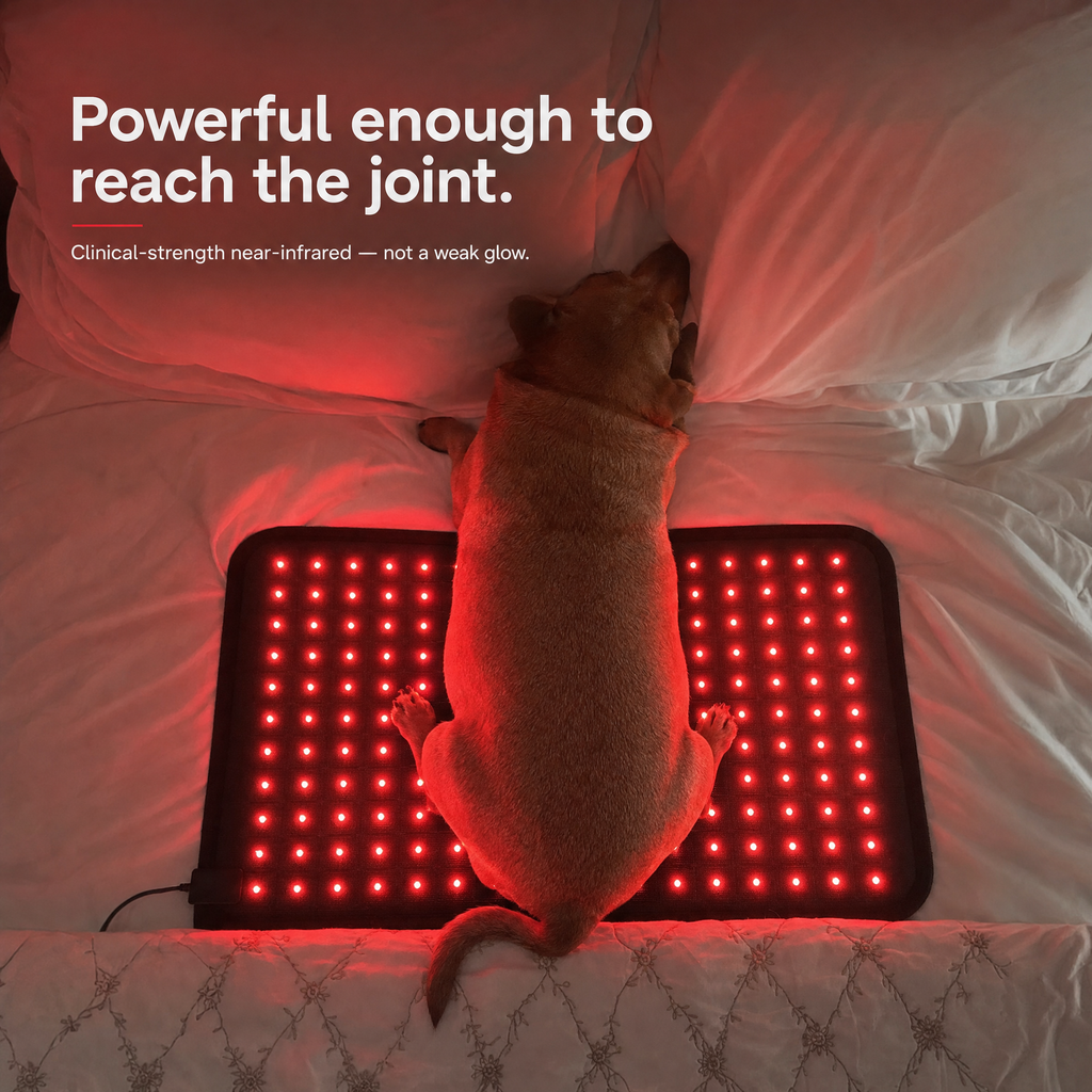 Red Light Recovery Mat for Senior Dogs